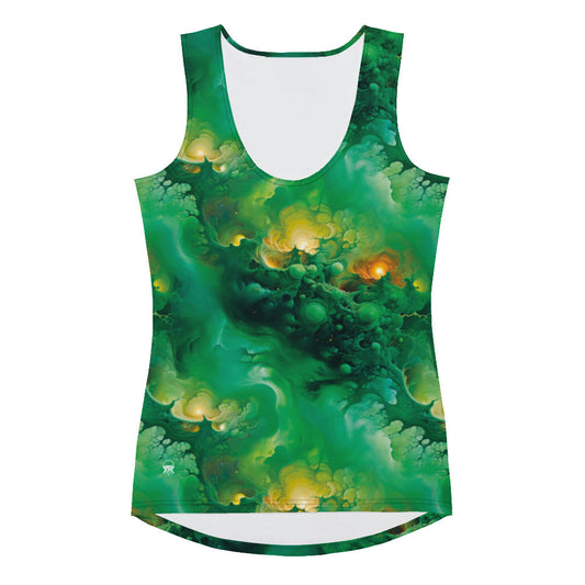 Tank Top - Viridian Shroud Jelly Kvlt