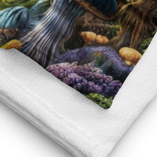Beach Towel- Aquatic Utopia - by Jelly Kvlt