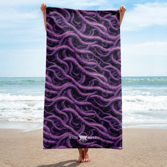 Beach Towel - Void Reach - by Jelly Kvlt