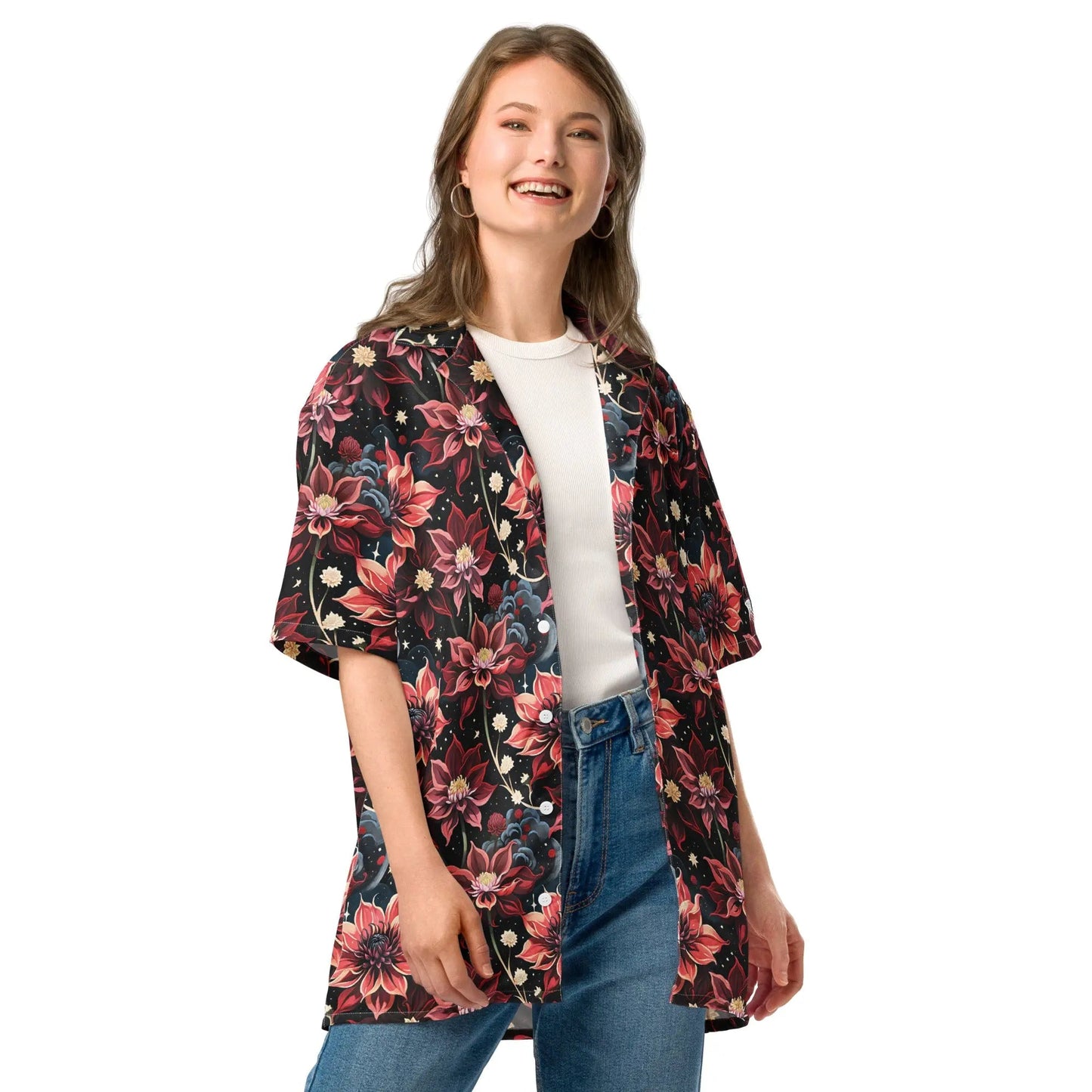 Twilight Dahlia Summer Shirt