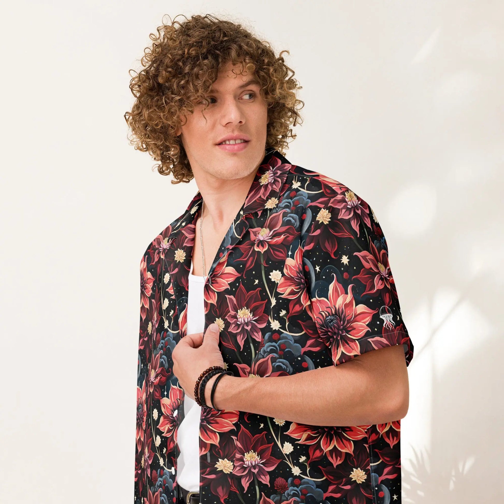 Twilight Dahlia Summer Shirt