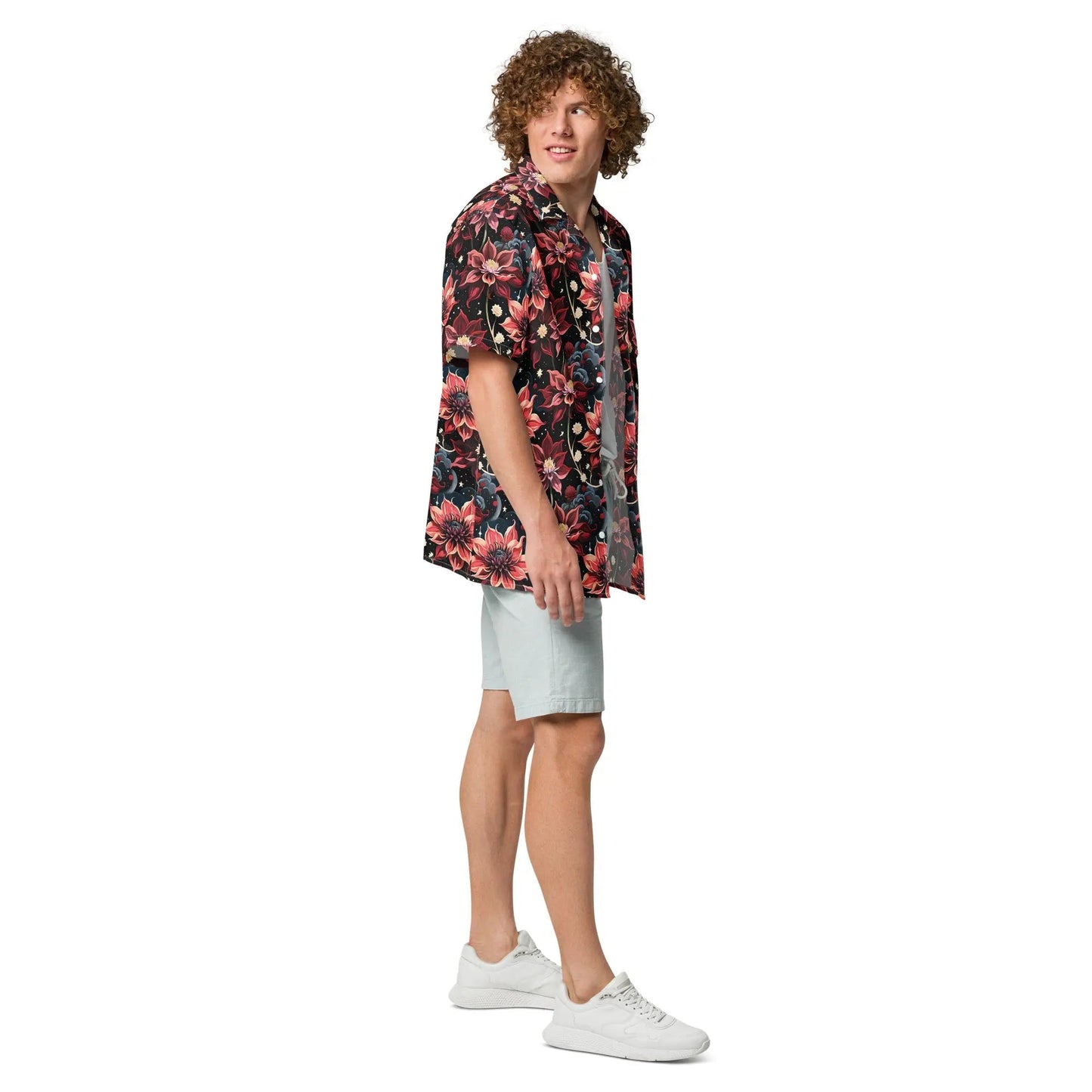 Twilight Dahlia Summer Shirt