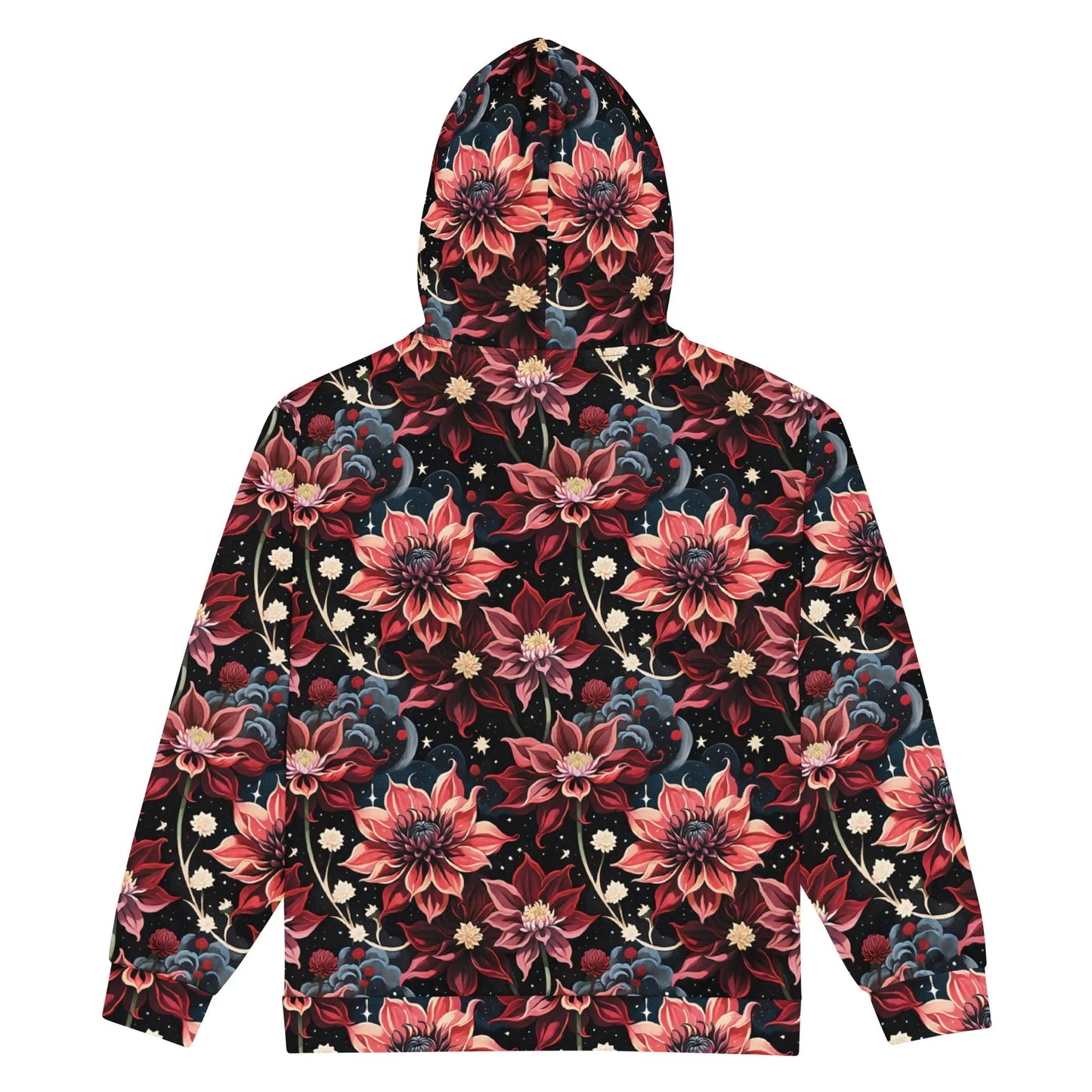 Twilight Dahlia Comfort Zip Hoodie | Soft & Stylish