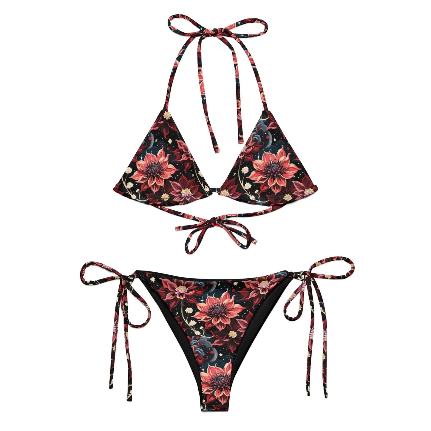 Twilight Dahlia String Bikini