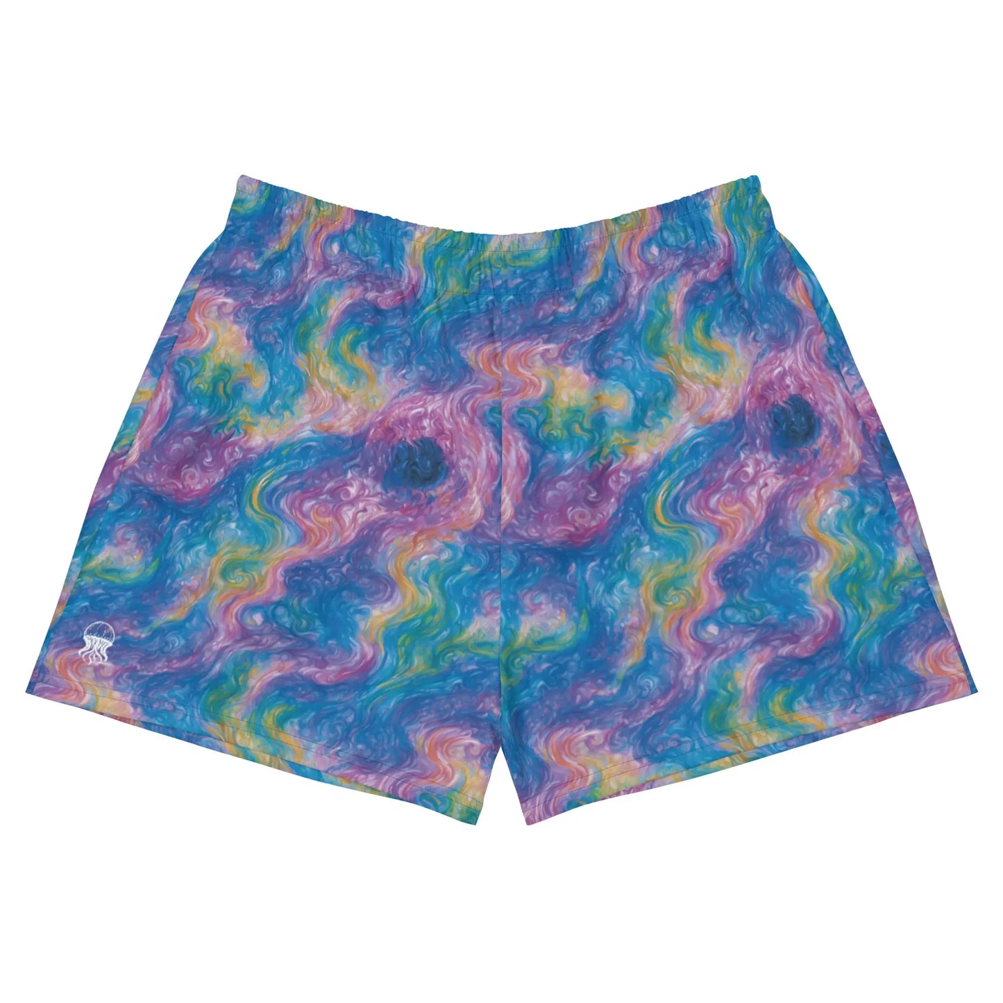 Unisex Athletic Shorts - Quantum Drift - by Jelly Kvlt