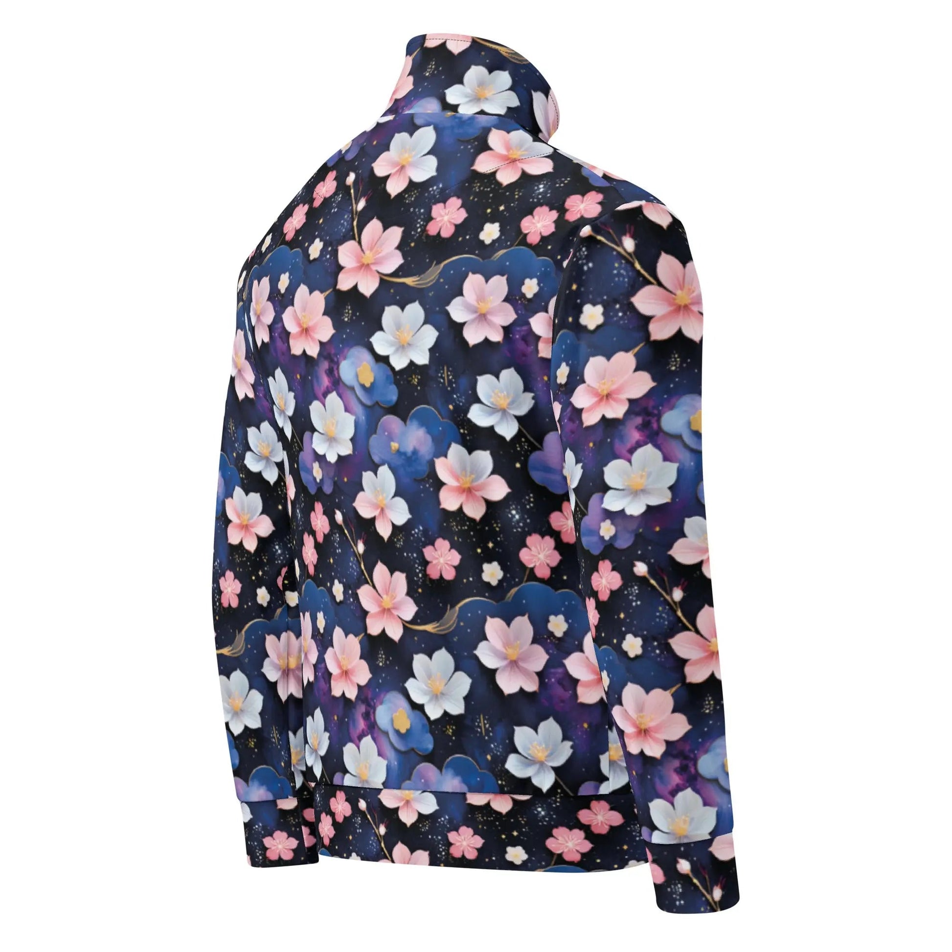 Unisex track jacket - Cosmic Sakura