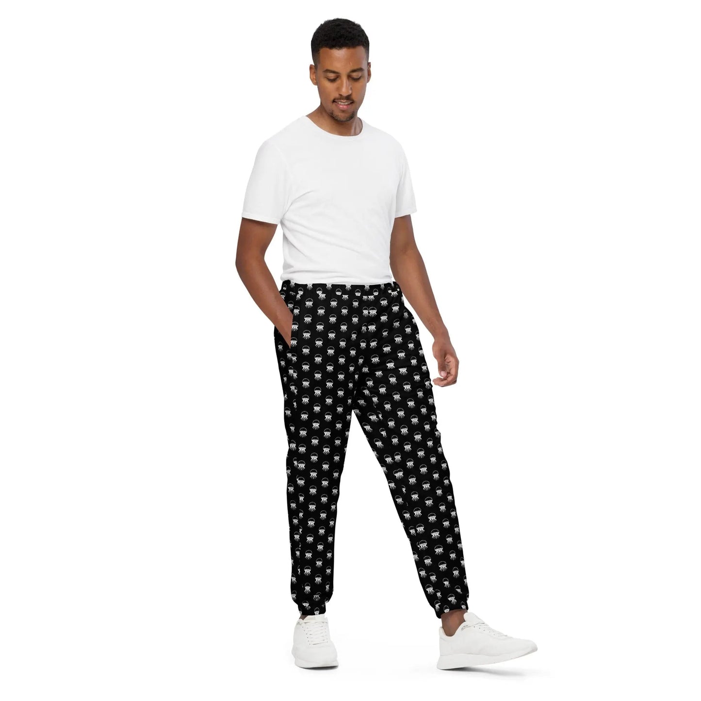 Unisex Track Pants - Jellyfish Invaders: Cosmic Comfort & Style