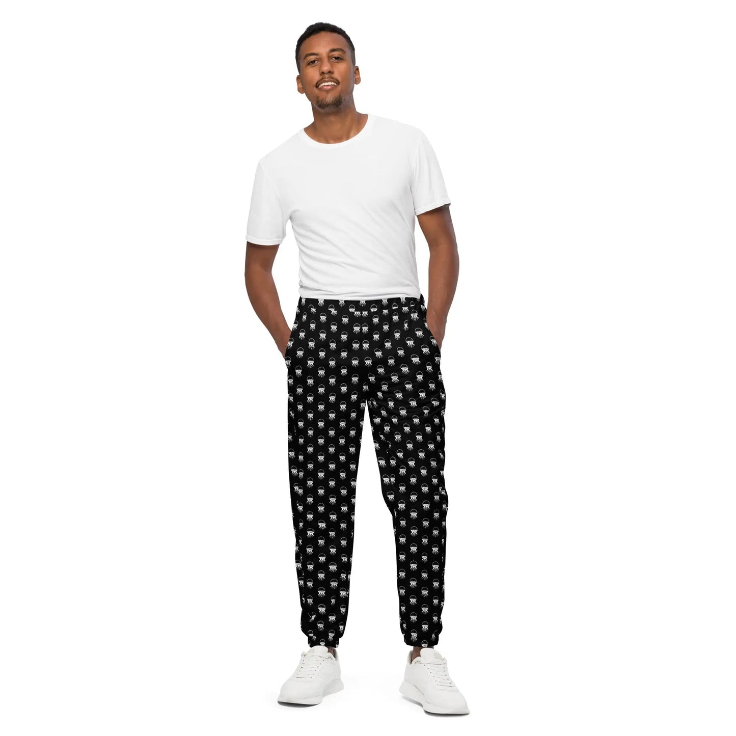 Unisex Track Pants - Jellyfish Invaders: Cosmic Comfort & Style