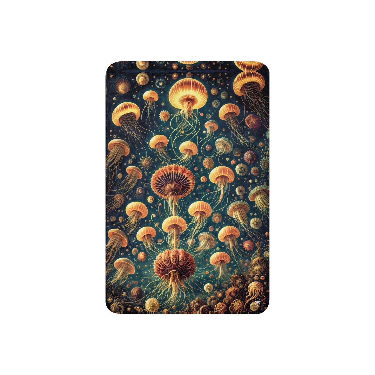 Eldritch Ballet Warm Sherpa Blanket - by Jelly Kvlt