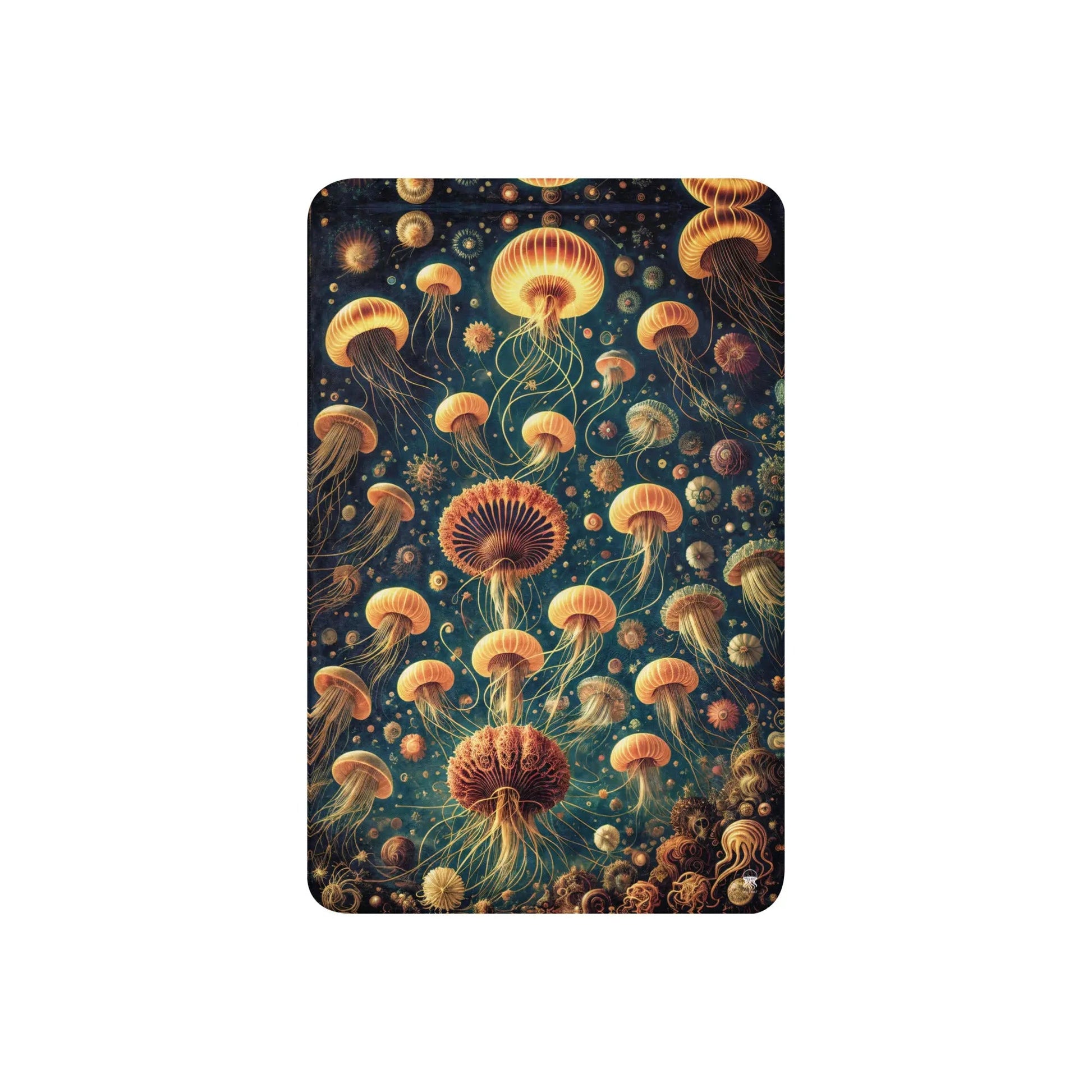 Eldritch Ballet Warm Sherpa Blanket - by Jelly Kvlt