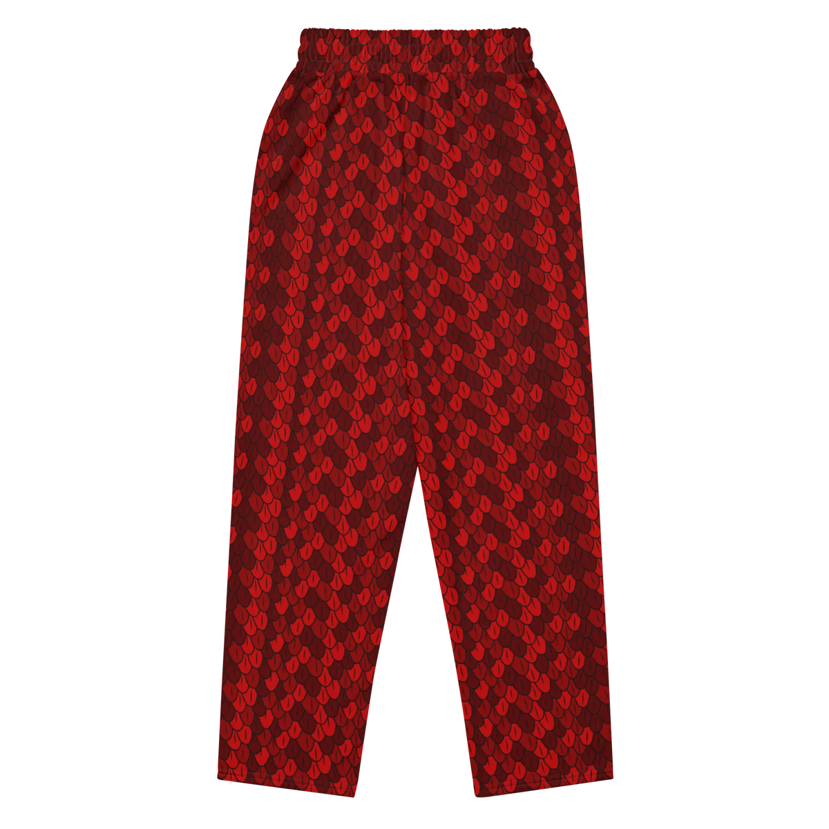 Wide Leg Joggers Carmine Wyrm - by Jelly Kvlt