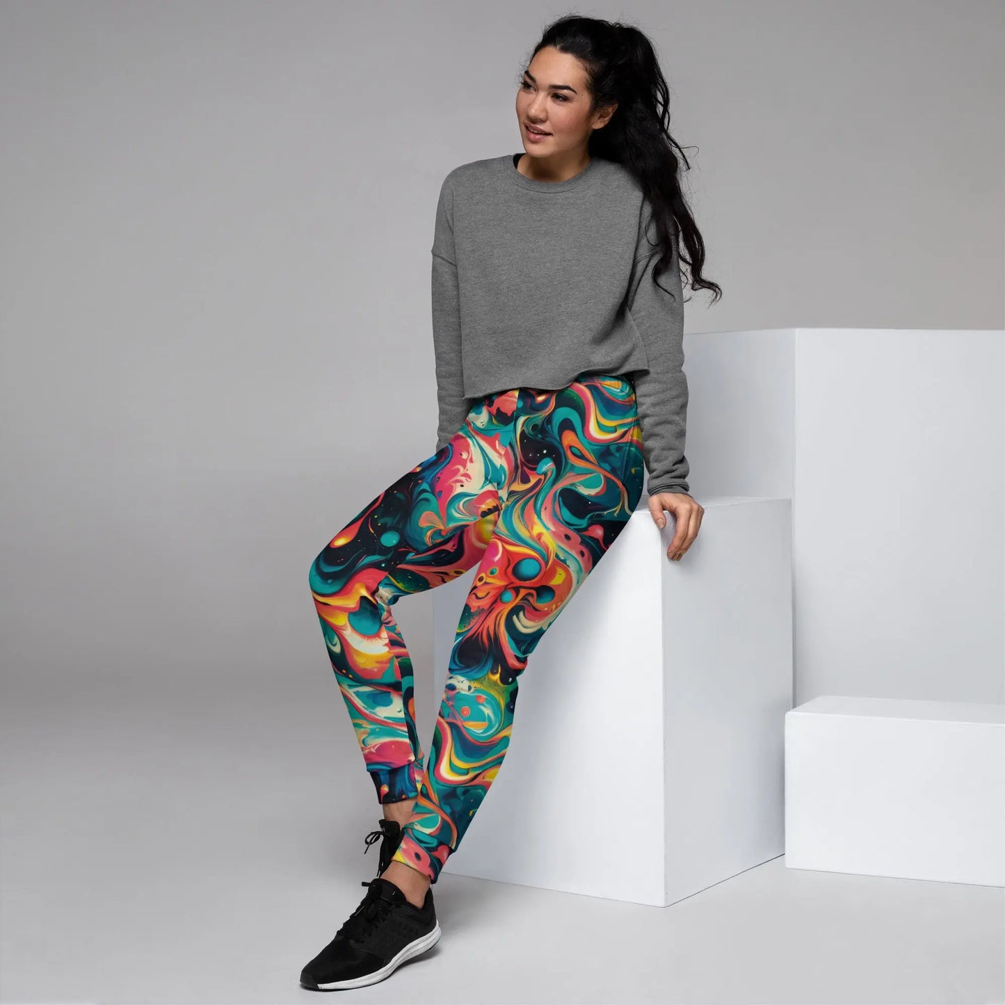 Women’s Comfortable Joggers - Celestial Splash | Stylish & Relaxed by Jelly Kvlt