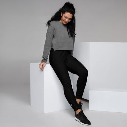 Women’s Comfortable Joggers - Noir | Jelly Kvlt