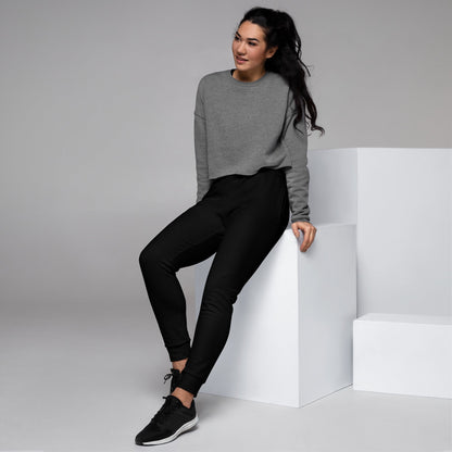 Women’s Comfortable Joggers - Noir | Jelly Kvlt