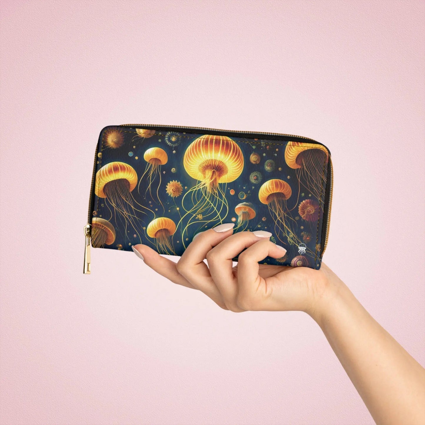 Zipper Wallet - Eldritch Ballet - by Jelly Kvlt