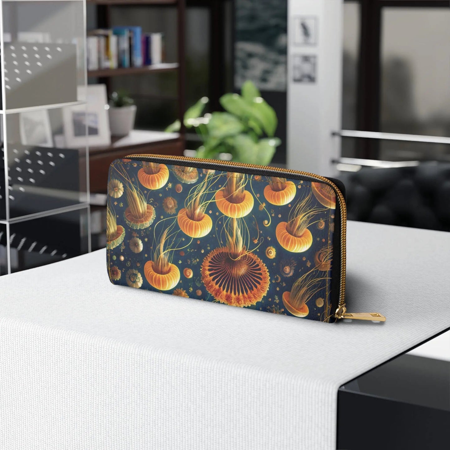 Zipper Wallet - Eldritch Ballet - by Jelly Kvlt