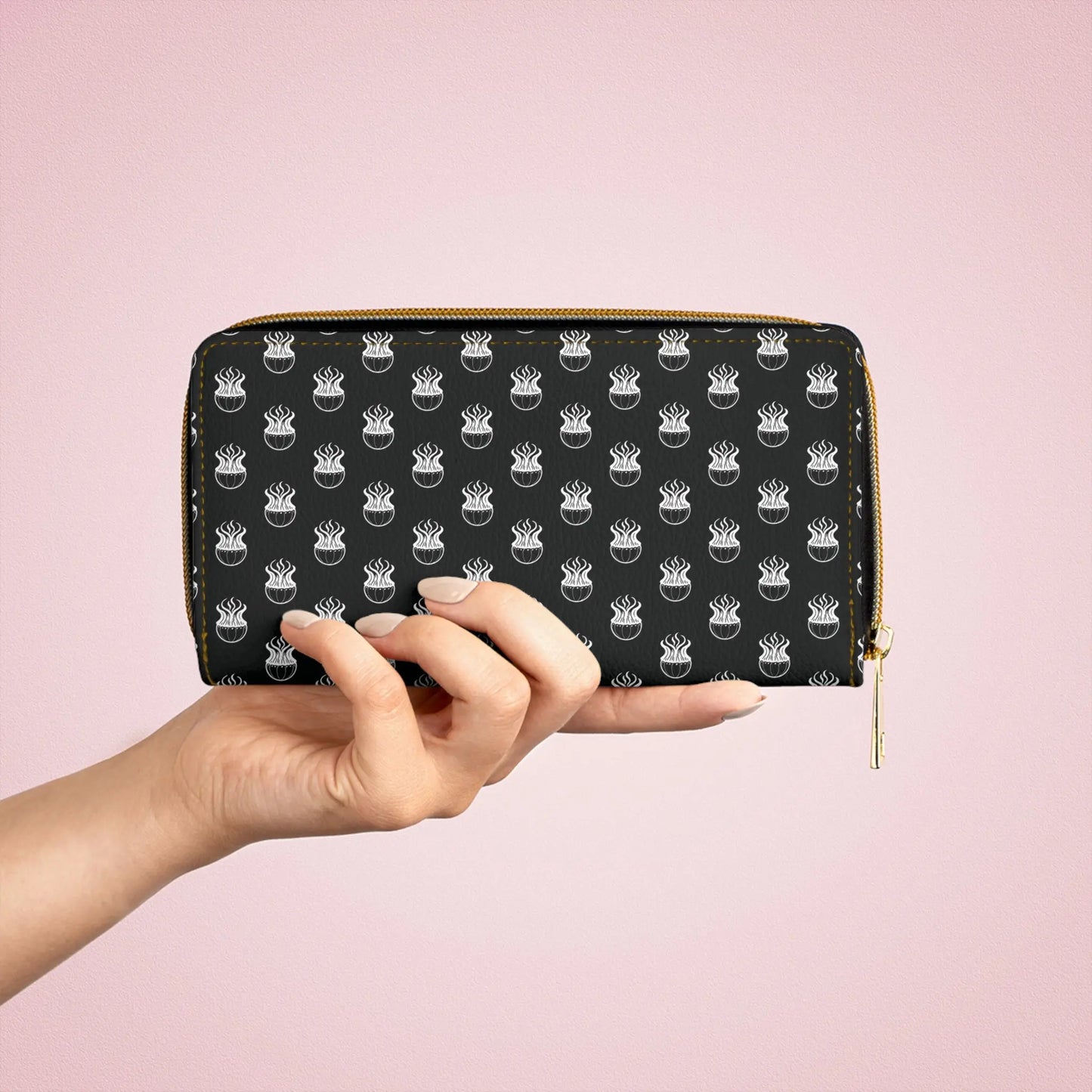 Zipper Wallet - Jellyfish Invaders - by Jelly Kvlt