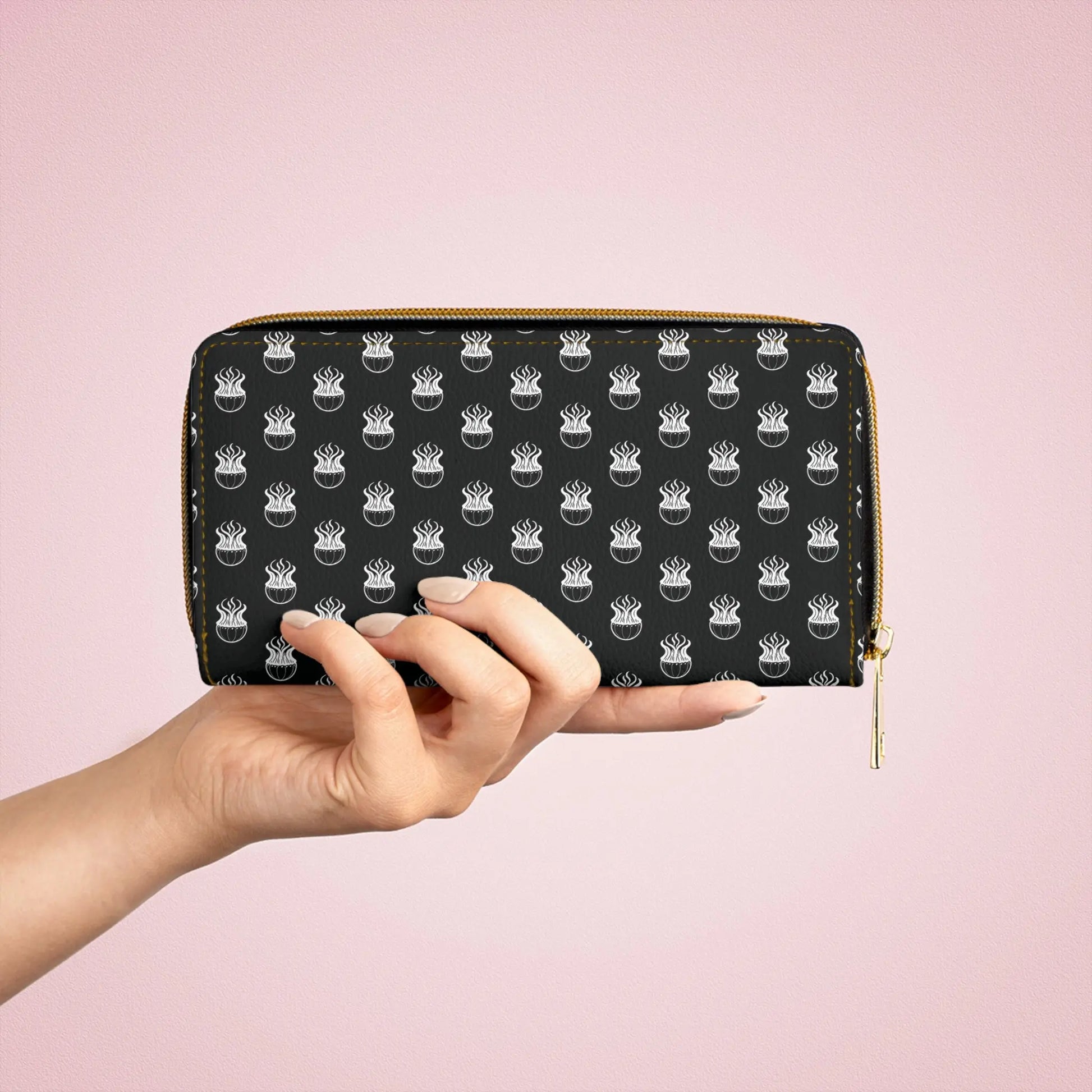 Zipper Wallet - Jellyfish Invaders - by Jelly Kvlt