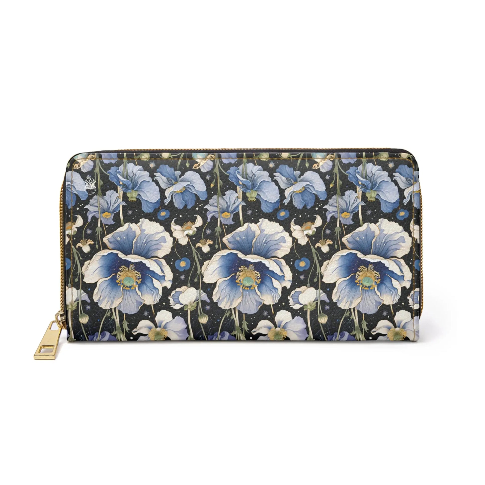 Zipper Wallet Nocturnal Poppy - by Jelly Kvlt