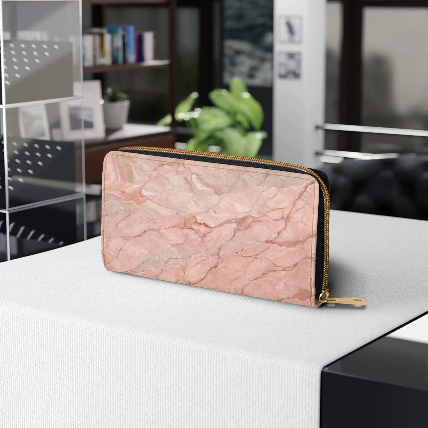 Zipper Wallet Rosa Antica - by Jelly Kvlt