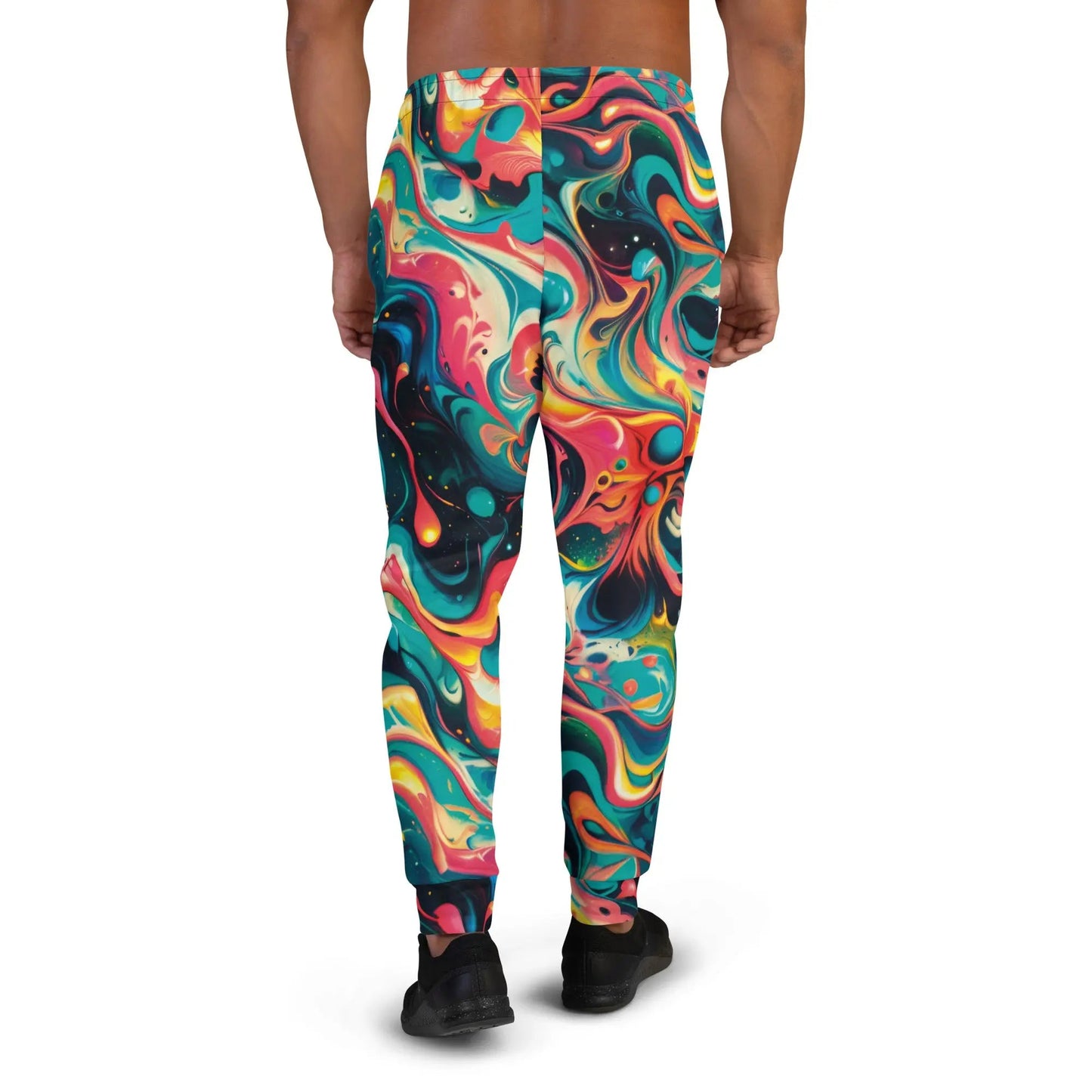 Men's Comfortable Joggers - Color Splash