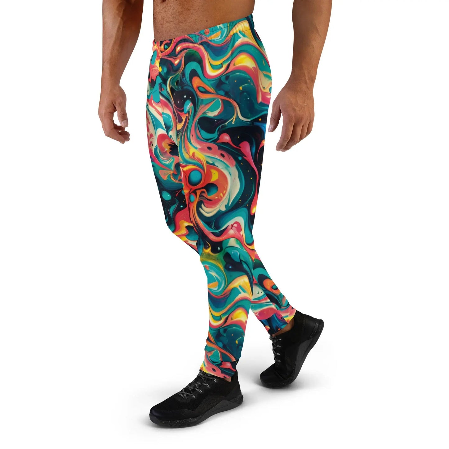 Men's Comfortable Joggers - Color Splash