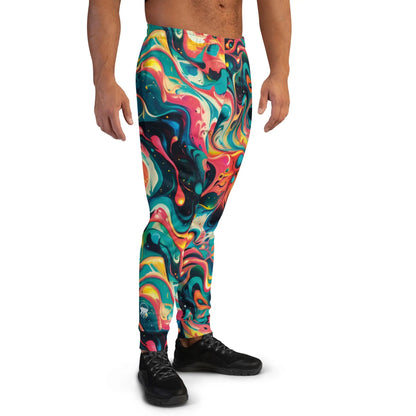 Men's Comfortable Joggers - Color Splash