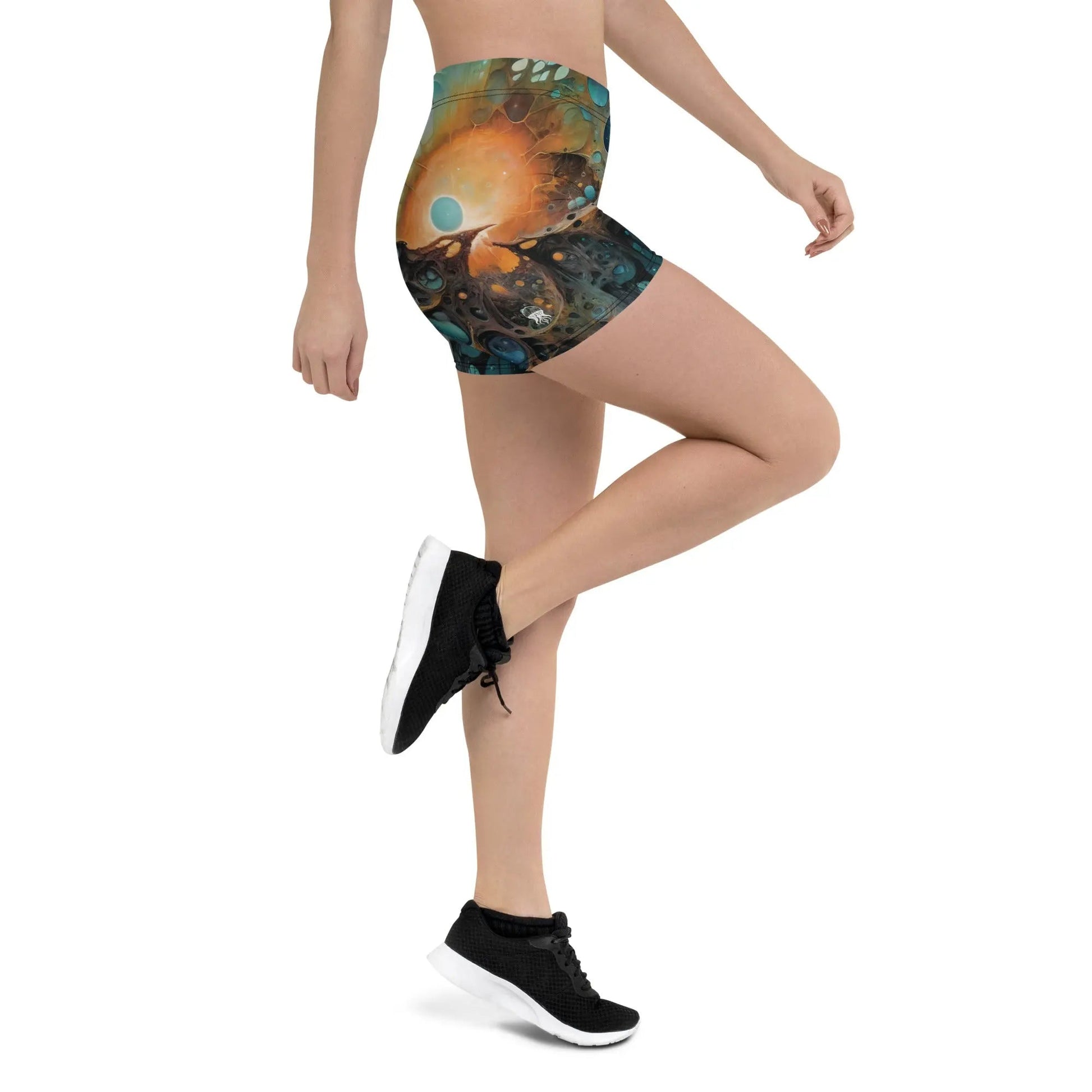 Tight Shorts - Chthonic Echoes - by Jelly Kvlt
