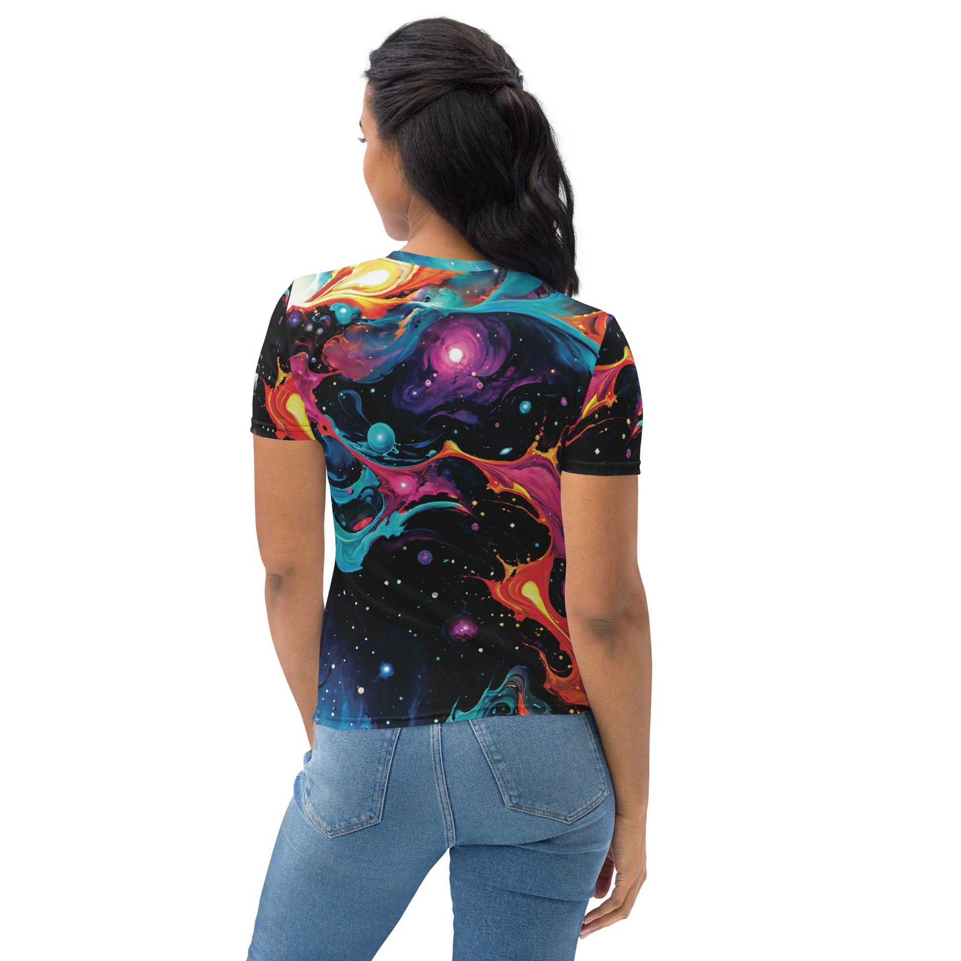 Women's T-shirt - Astral Tempest - by Jelly Kvlt
