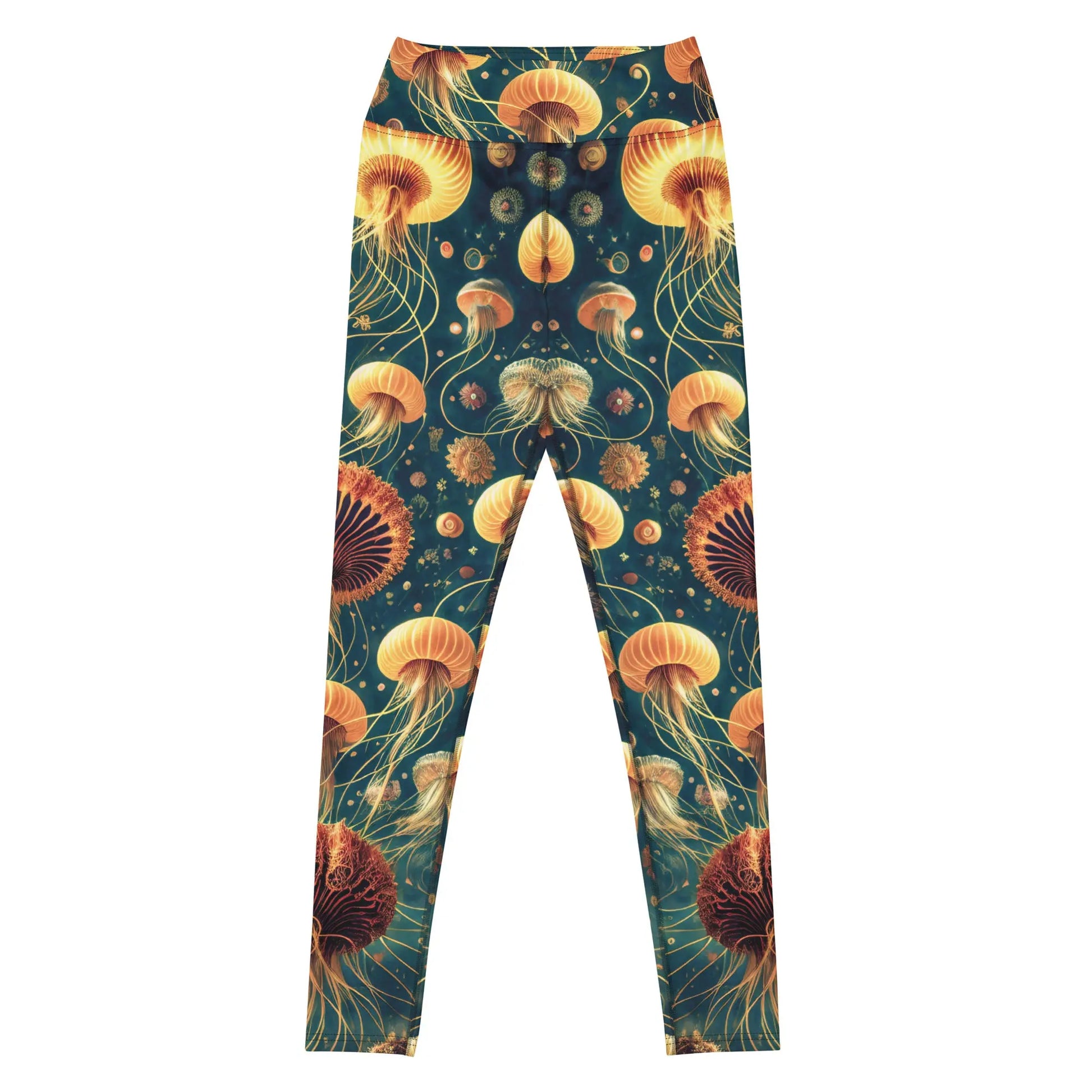 Yoga Leggings - Eldritch Ballet - by Jelly Kvlt