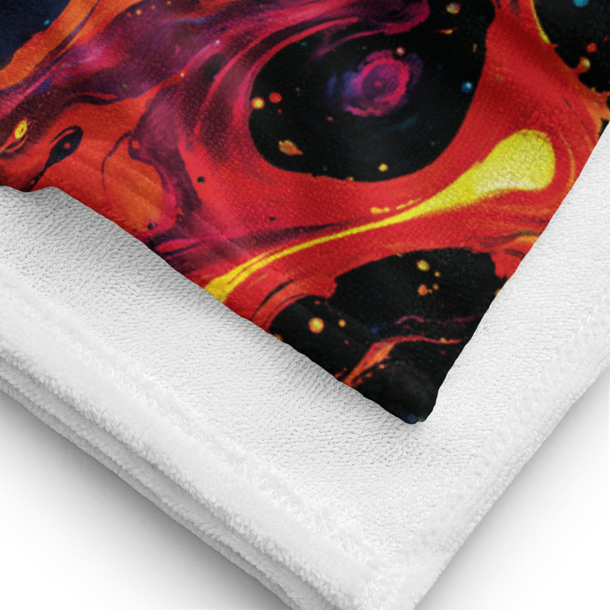 Beach Towel - Astral Tempest - by Jelly Kvlt