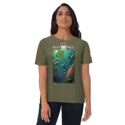 Unisex Organic Cotton T-shirt - Stellar Drifters - by Jelly Kvlt